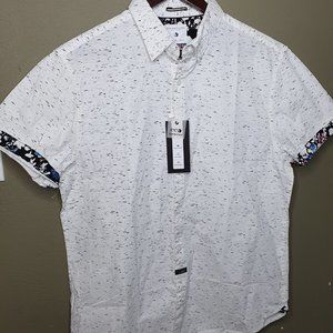 WEEKEND SALE POSHMARK | Denim & Flower Ricky Singh Men's Button Front SS Shirt